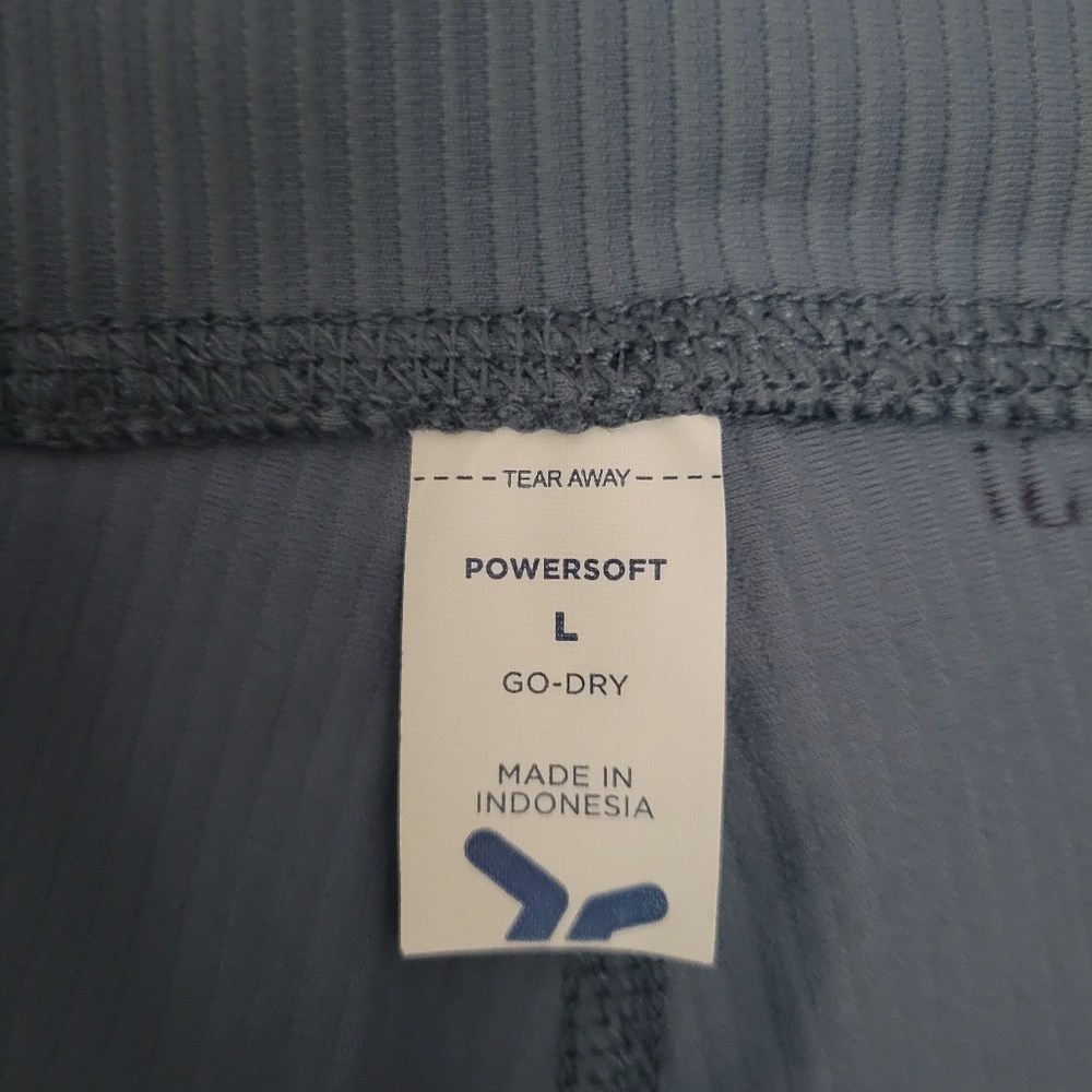 Old Navy PowerSoft Go-Dry Ribbed Flare Leggings Size L - Picture 4 of 5